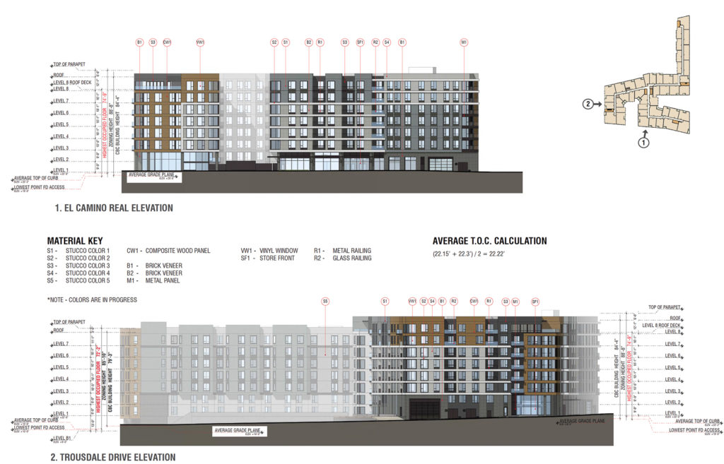 Design Review for 1766 El Camino Real, Burlingame, San Mateo County ...