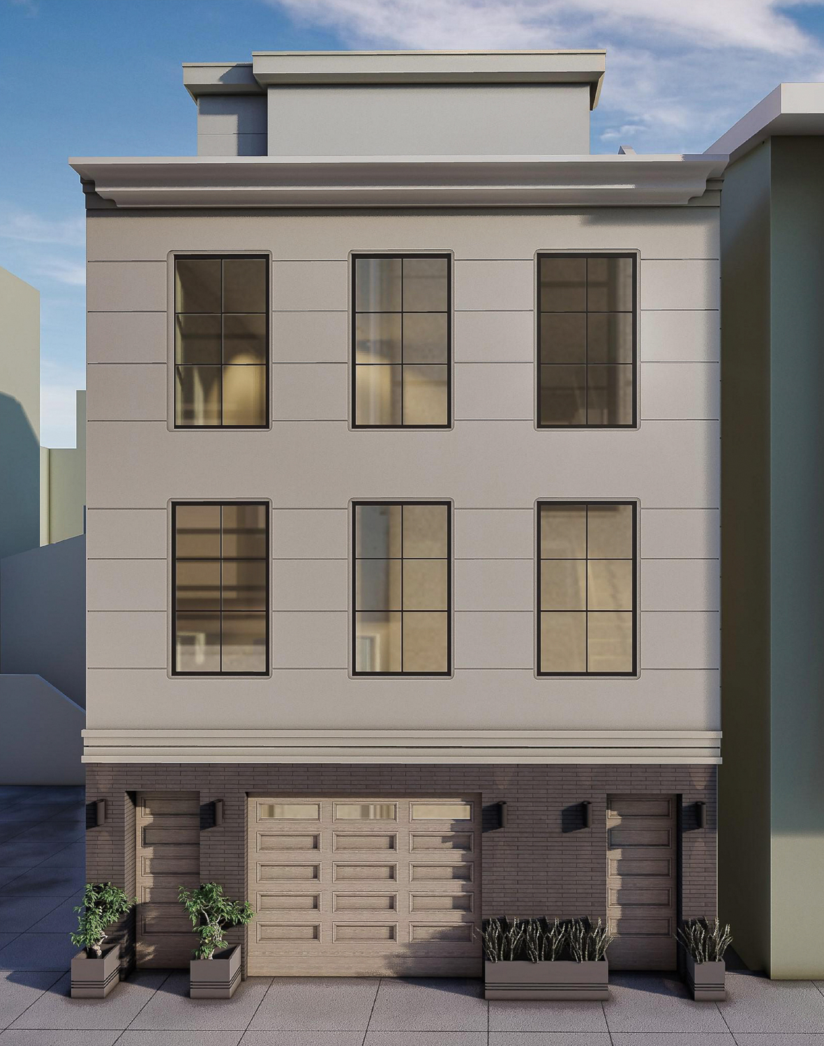 2536 California Street along Perine Place, rendering by EAG Studio