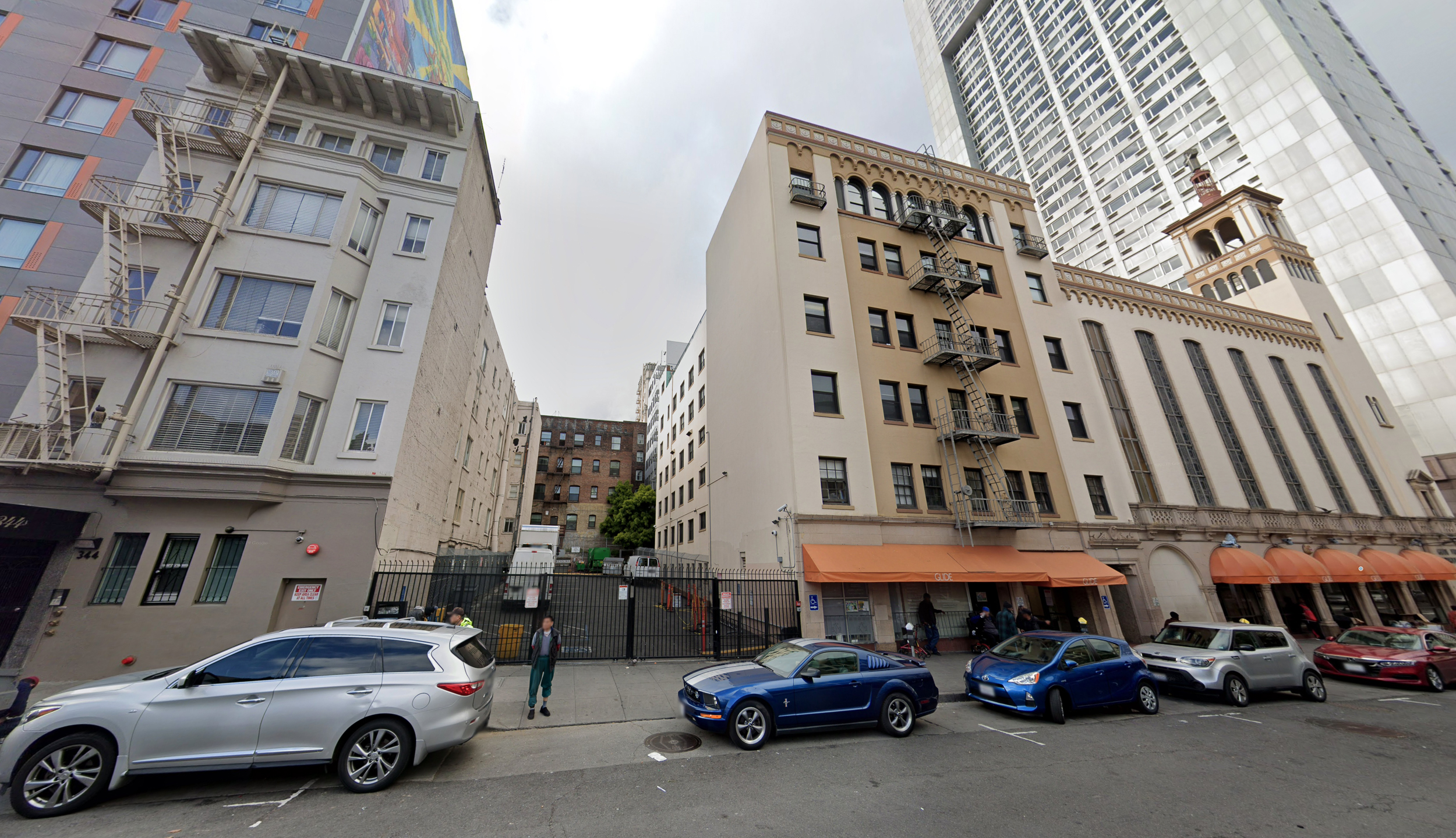 330 and 334 Ellis Street, image via Google Street View