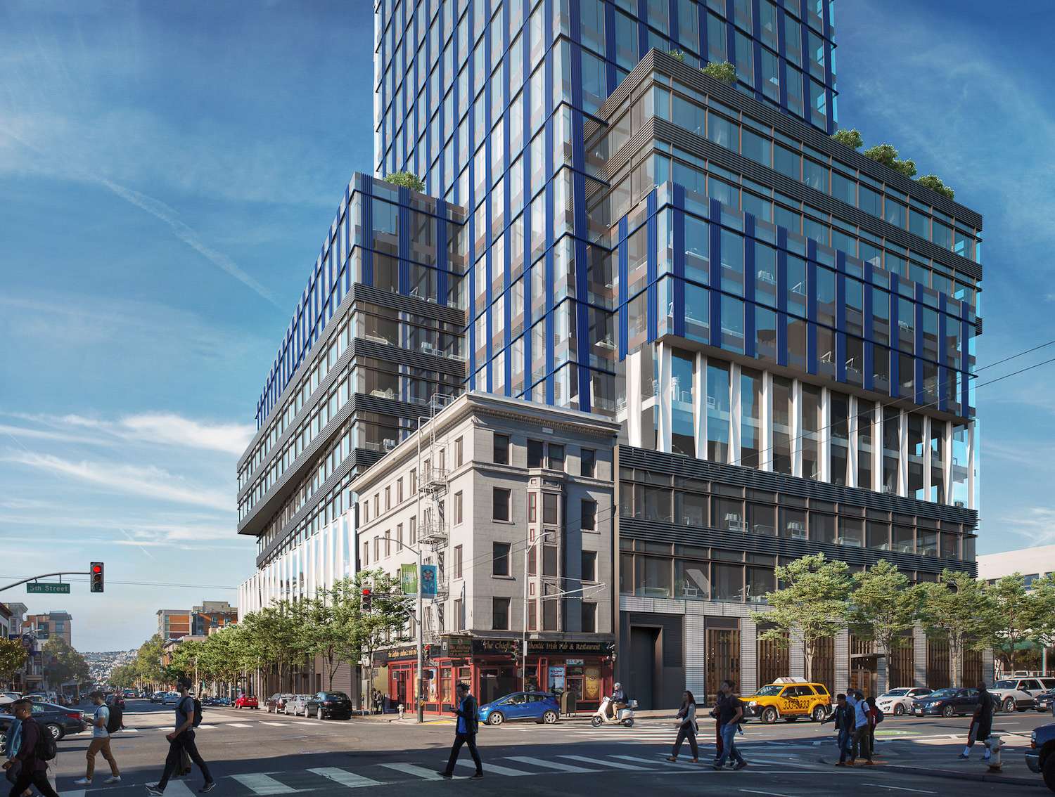 The Dempster and 415 Natoma at 5th and Howard Street, image courtesy Brookfield Properties