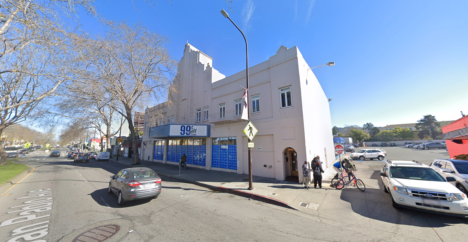 The former Rivoli Theatre at 1931 San Pablo Avenue, massing by Lowney Architects