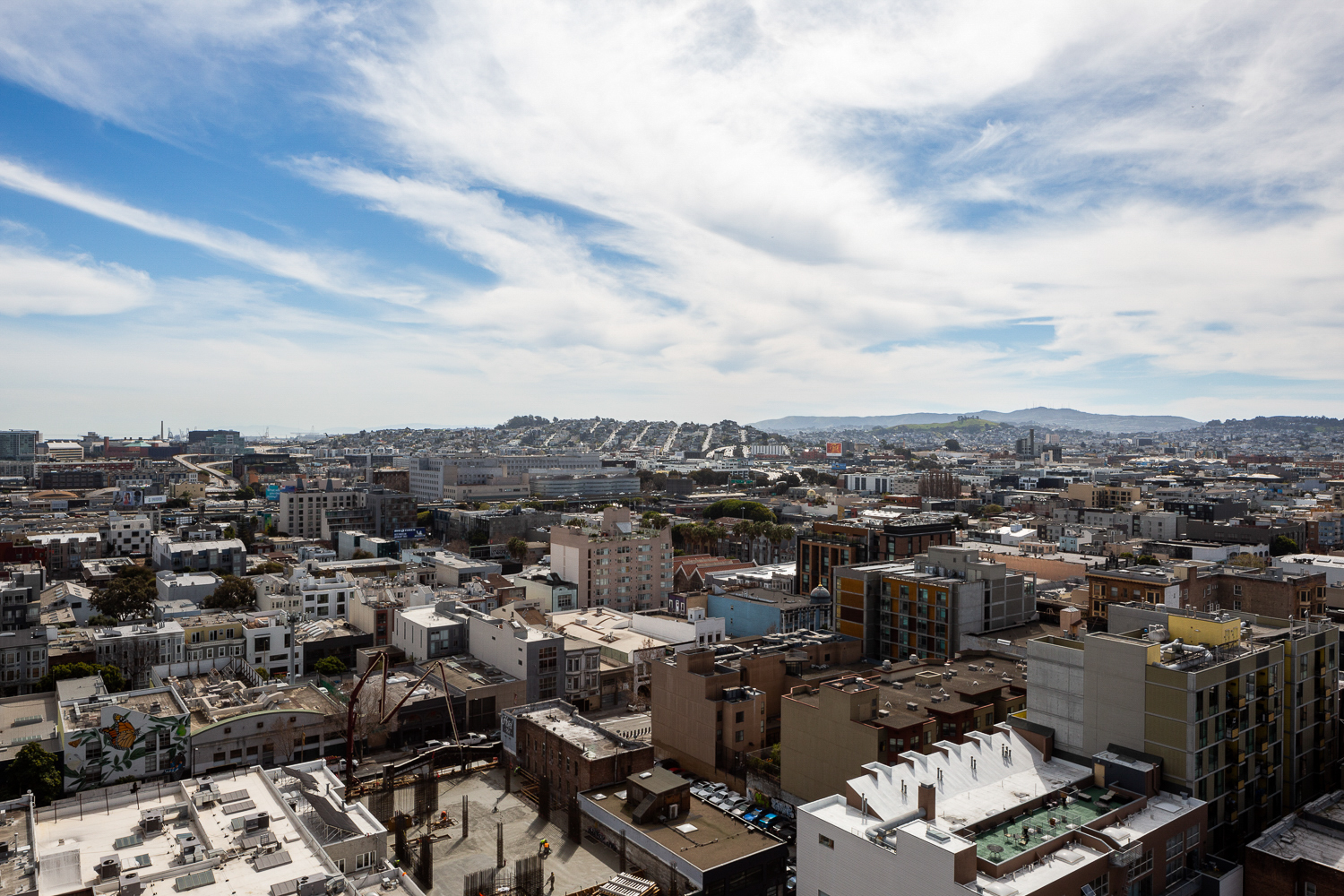 View of San Francisco looking south from The George, image by Andrew Campbell Nelson