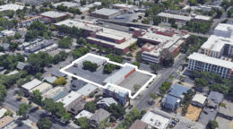 2101 Q Street, aerial view via Google Satellite