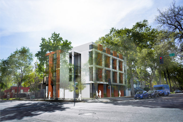 500 16th Street corner view, rendering by Williams and Paddon Architects