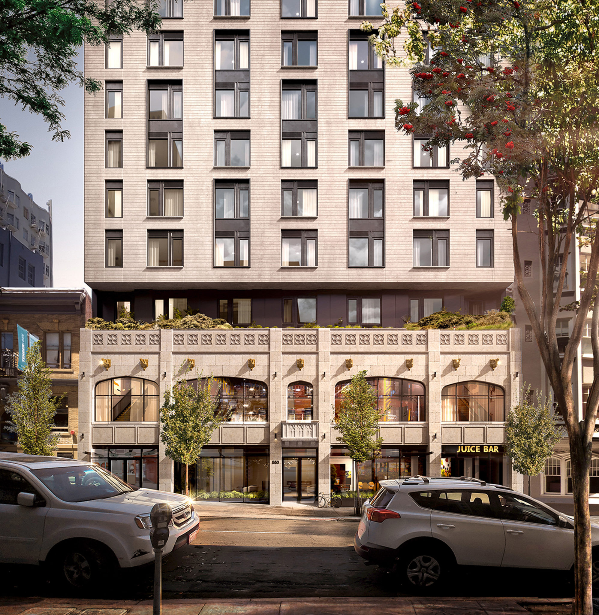 Demolition Permits Filed for 550 O’Farrell Street, Tenderloin, San