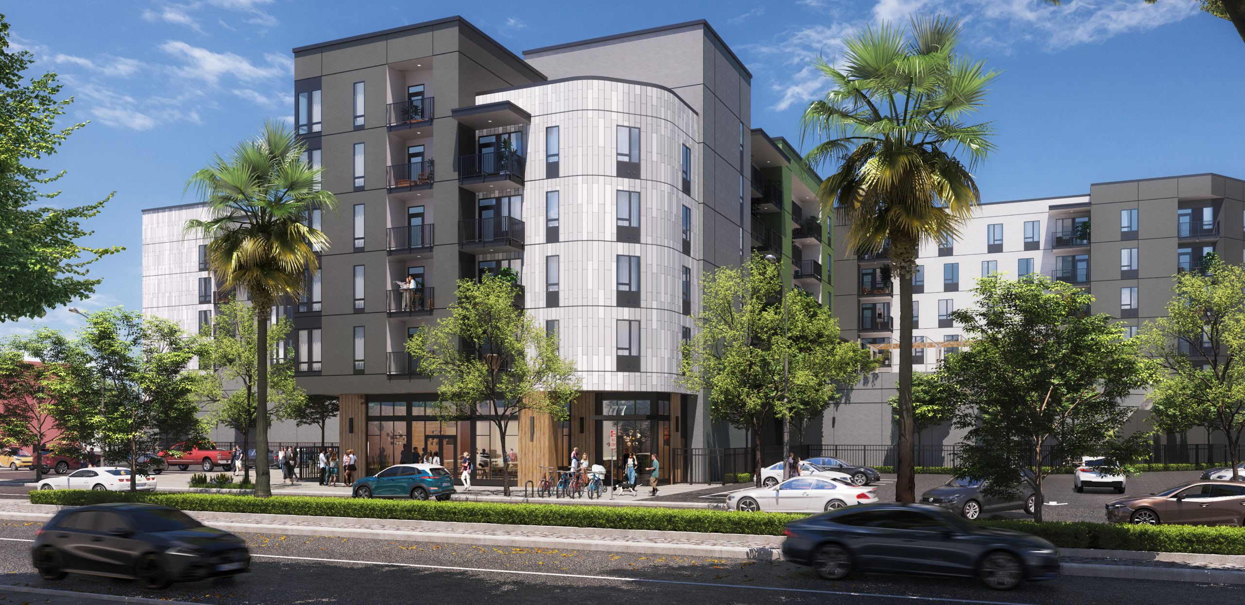 777 West San Carlos Street, rendering by SGPA Architecture & Planning