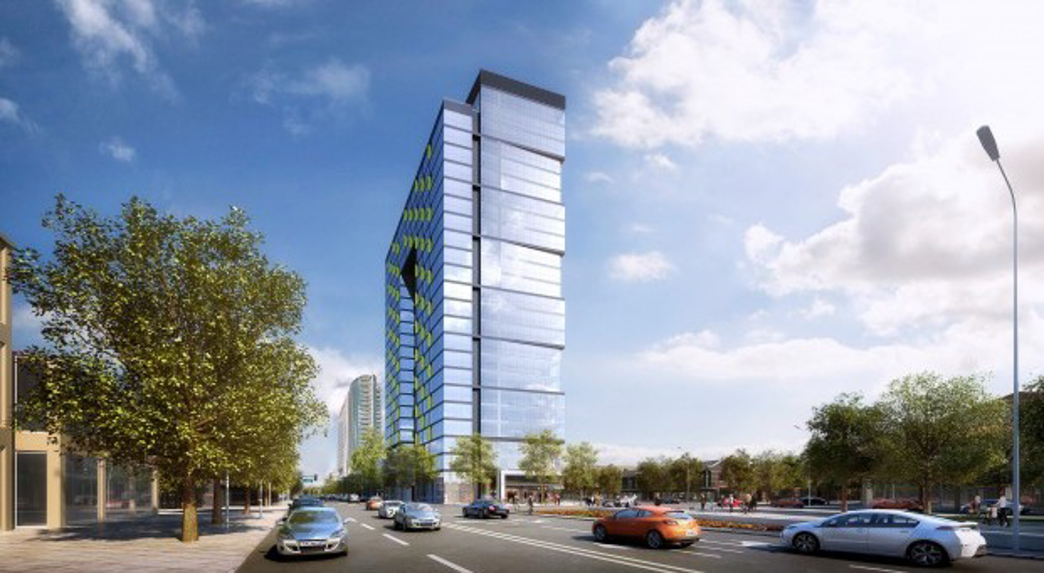 Gateway Tower at 470 South Market Street, rendering courtesy Core Companies