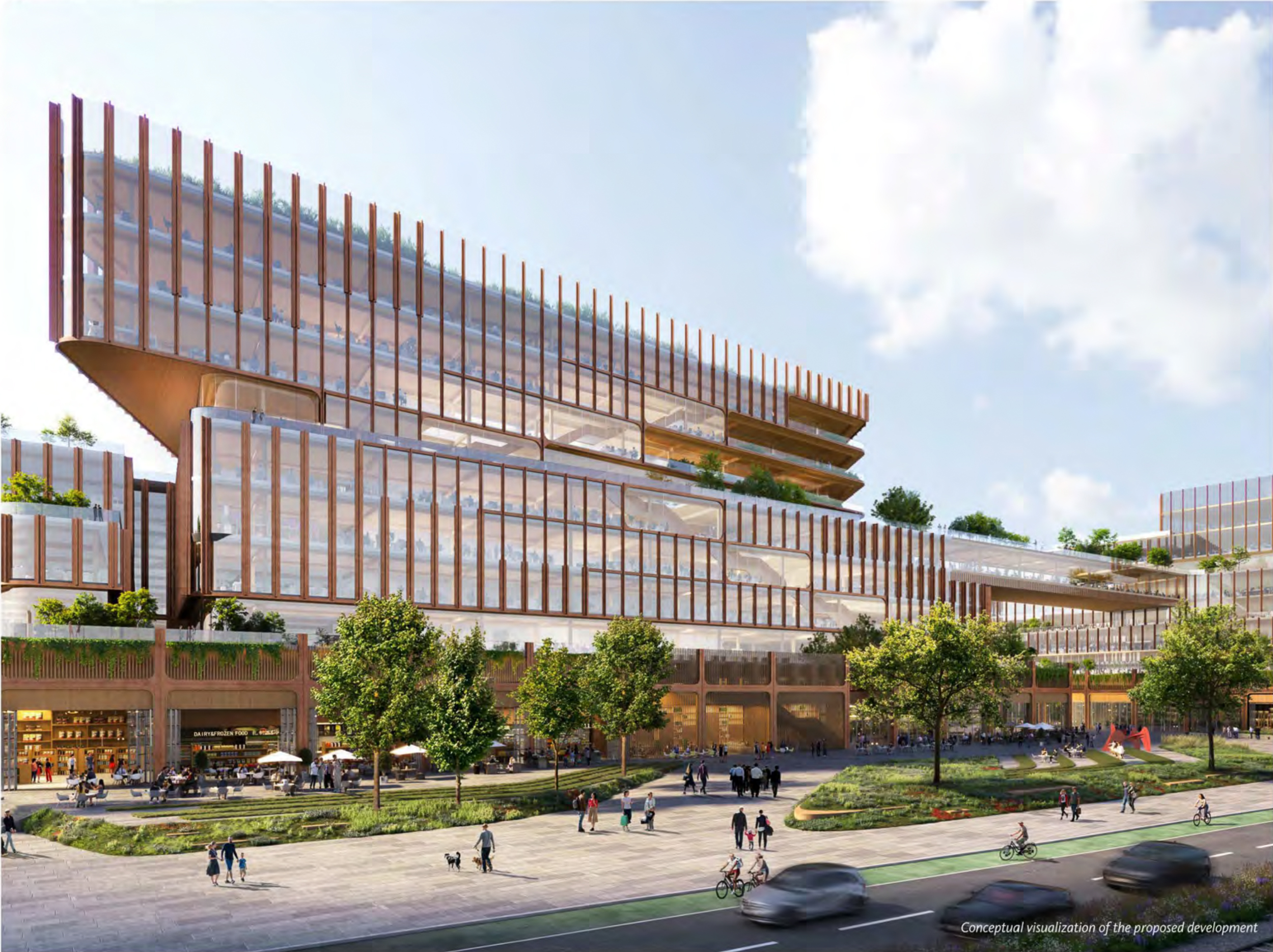 Mission Point office building proposal, rendering by Gensler