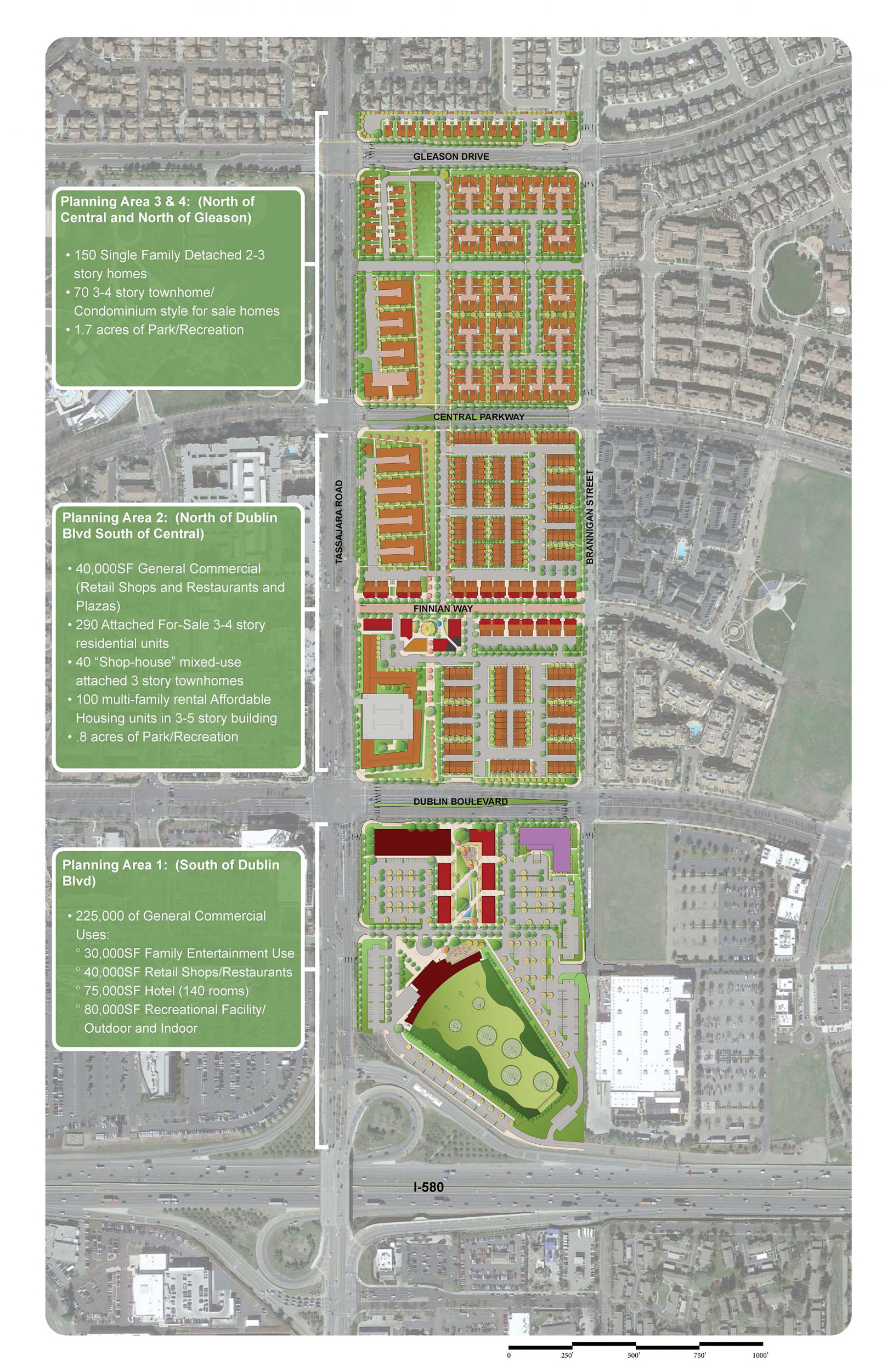 SCS Development site map, image courtesy the City of Dublin