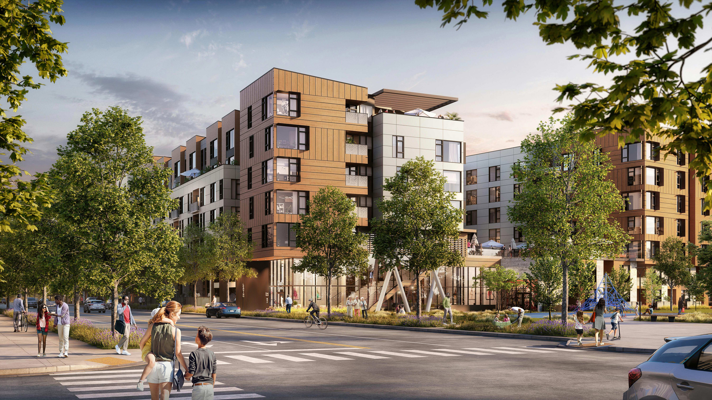 Willow Village Parcel 6, rendering courtesy Peninsula Innovation Partners