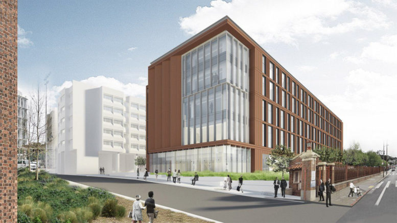 ZSFG Research Building, rendering courtesy the UC Regents