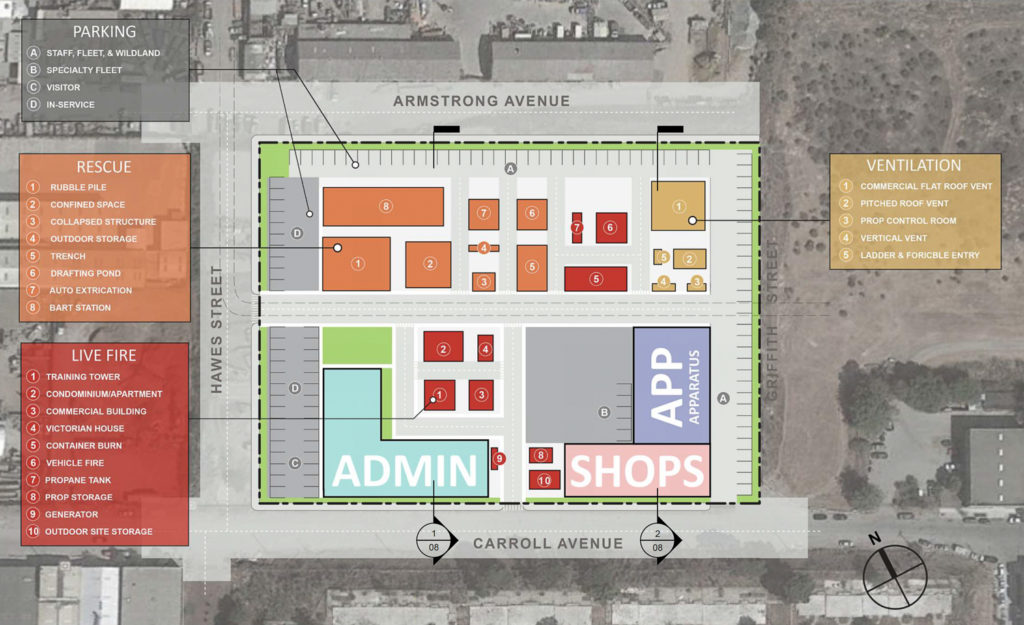 New San Francisco Fire Department Training Facility Proposed for 1236