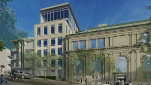 2395 Sacramento Street expansion along Sacramento, rendering by BAR Architects