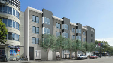 2629 Taylor Street view from North Point Street, rendering by Stanton Architecture