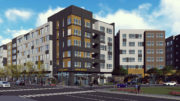 6733 Foothill Boulevard establishing view, rendering by AO Architects
