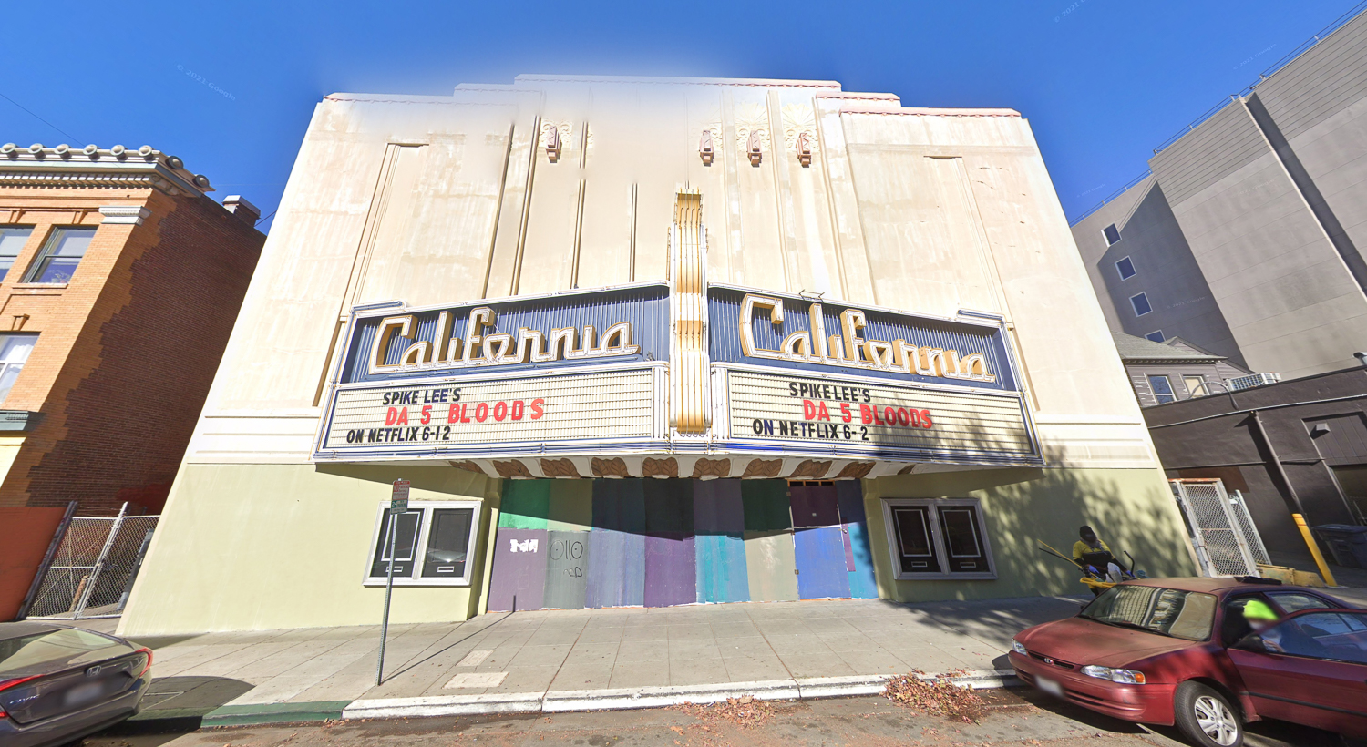 California Theatre shut down, image via Google