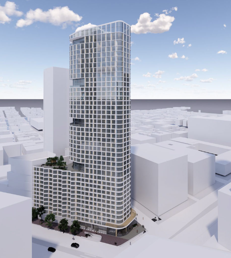 Second Round of SCB Renderings for One Oak in Civic Center, San