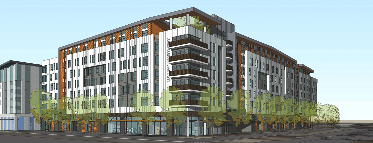 Patina at Midtown, rendering by LPMD Architects
