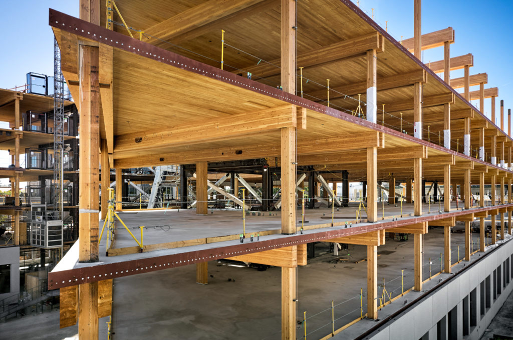 Nation’s First Net-Zero-Energy Mass Timber Civic Building Tops Out in ...