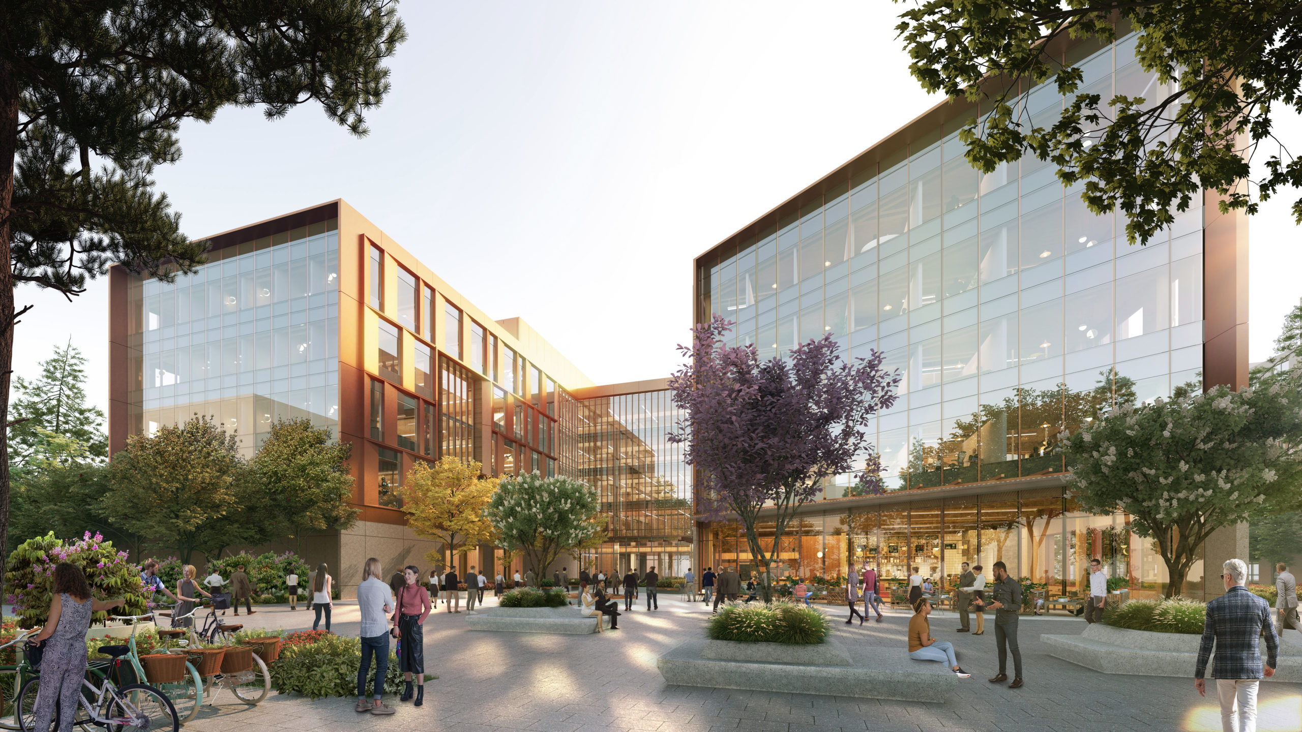 San Mateo County Office Building Three, rendering courtesy Skidmore Owings & Merrill