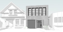 129 Laidley Street street view, rendering by Winder Gibson Architects