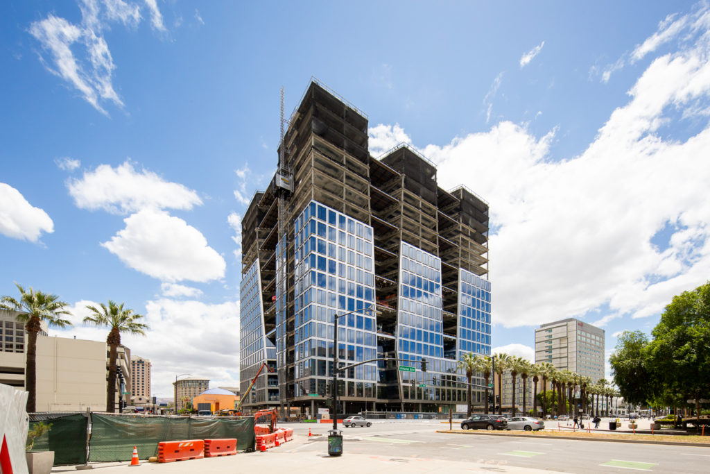 Construction Topped Out, Facade Installation for 200 Park Avenue
