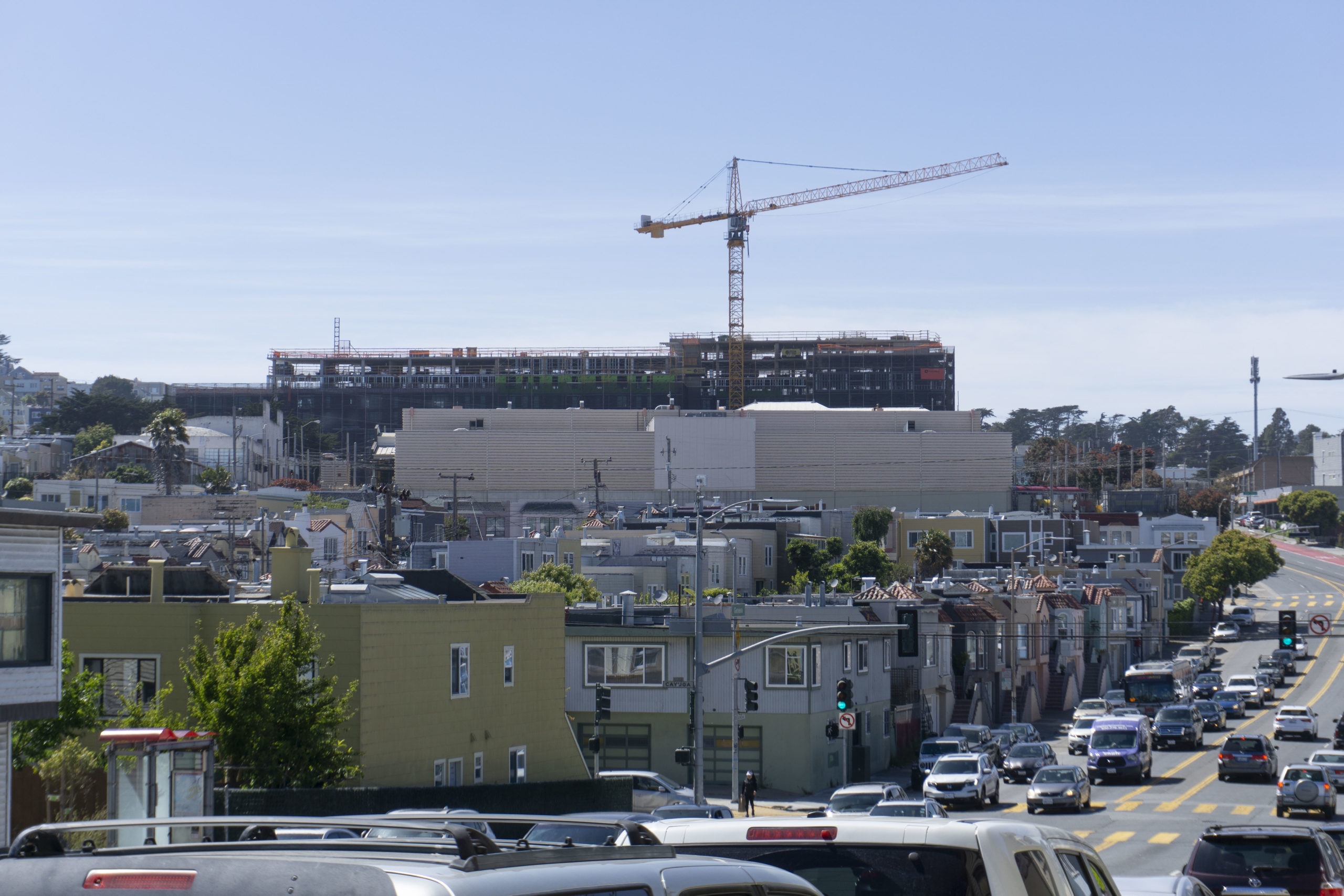 2340 San Jose Avenue seen from Geneva Avenue, image by Andrew Campbell Nelson