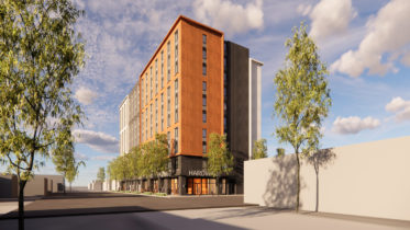 2900 Shattuck Avenue, rendering by Trachtenberg Architects