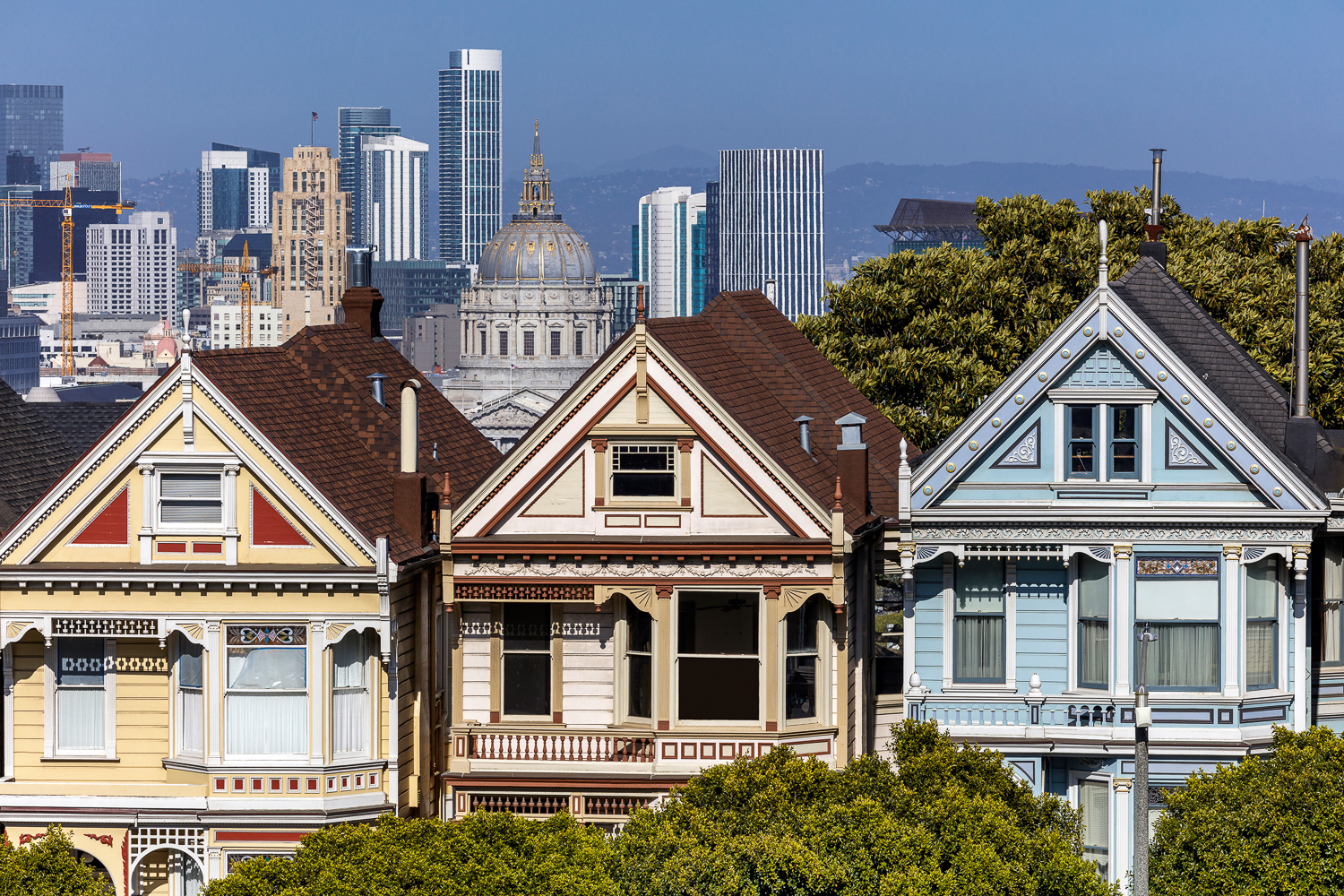 714 Steiner Street with San Francisco in the background, photo by Rob Jordan