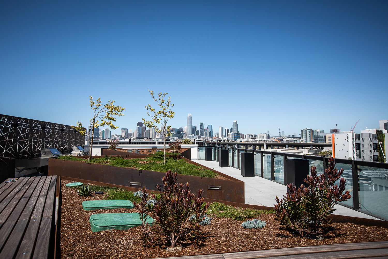 88 at The Park rooftop deck, image courtesy First City Development