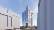 Garden Gate Tower at 600 South First Street, rendering courtesy C2K Architects