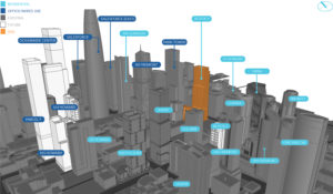 Transbay Block 4 within its area context, architecture by Solomon Cordwell Buenz
