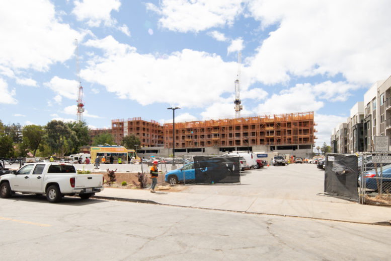 Construction Update for the Winchester Apartments by Santana Row, San