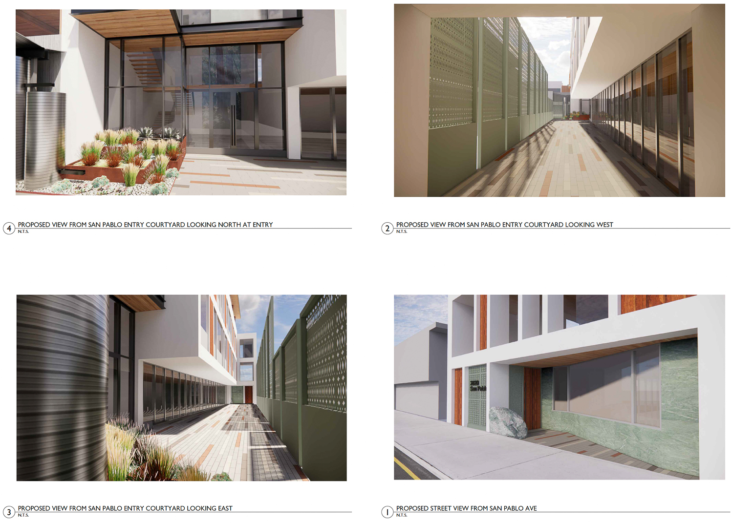 2820 San Pablo Avenue rendering compilation, rendering by Studio KDA