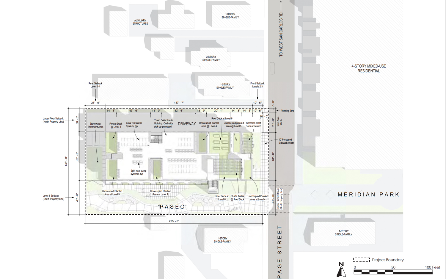 329 Page Street site map, illustration by Form/Work