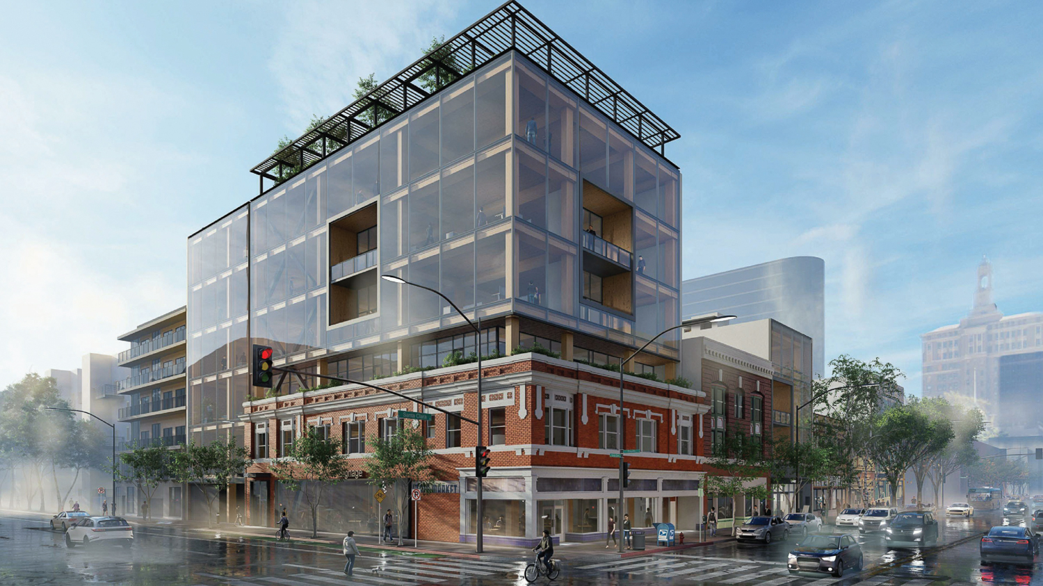 SuZaCo Mixed-use Project, rendering by RMW Architecture