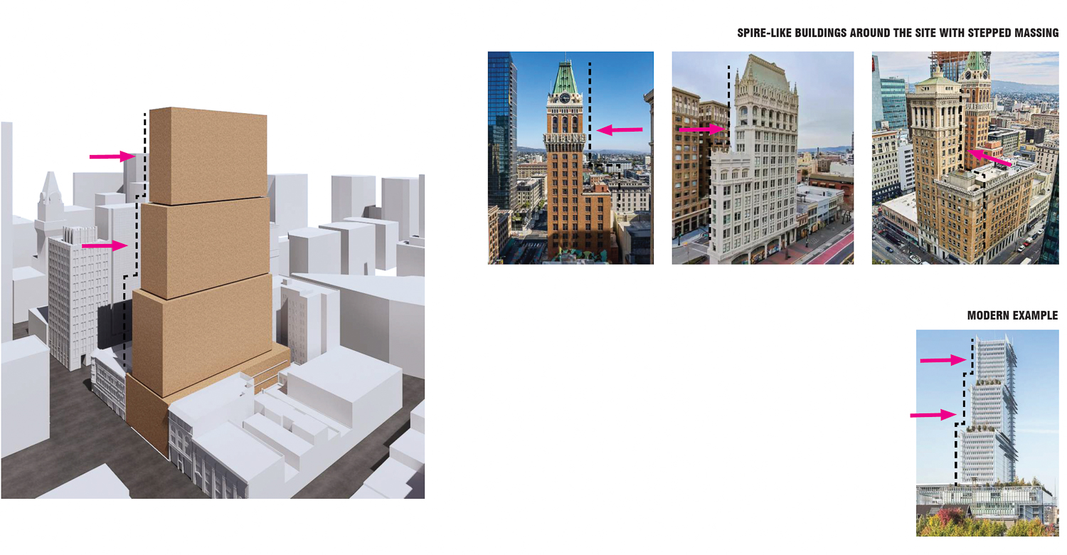 1431 Franklin Street residential scenario facade massing inspiration, document page by Large Architecture
