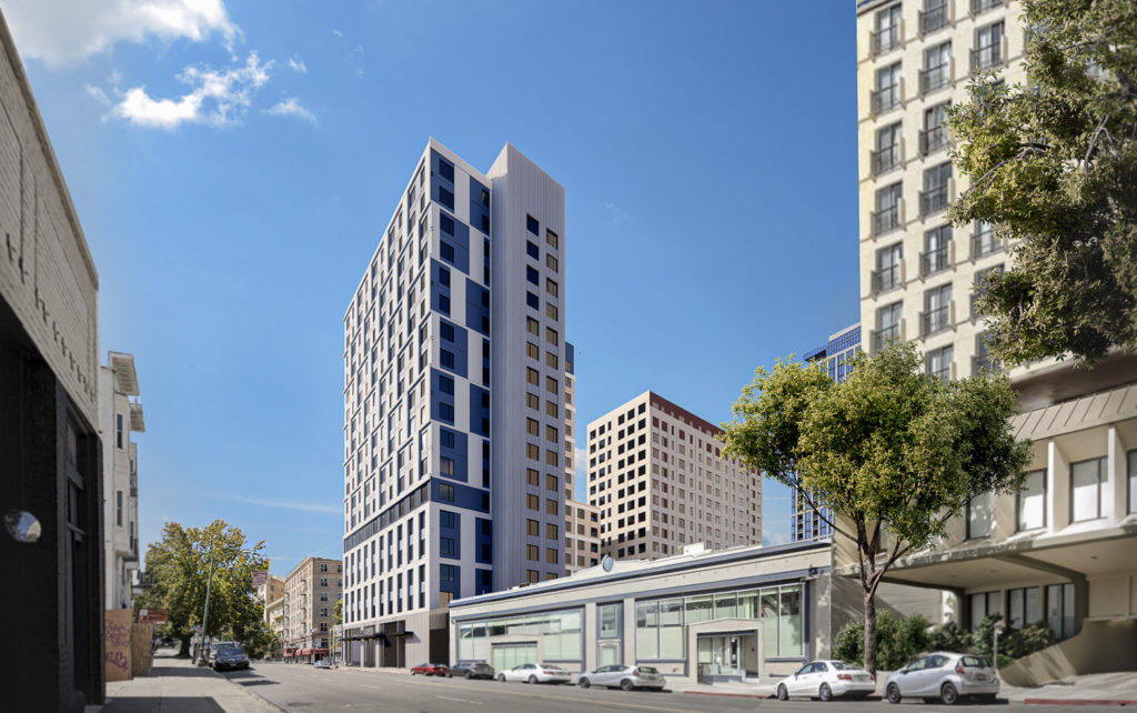 Foundation Pour at 1510 ster Street in Downtown Oakland San