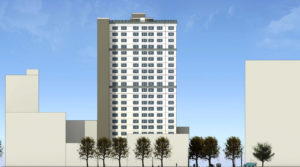 19 North 2nd Street elevation, rendering by Anderson Architects