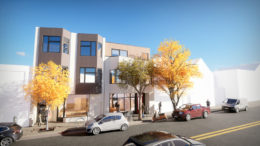 432 and 434 Cortland Avenue street view, rendering by DNM Architecture