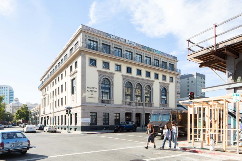 Julia Morgan-designed YWCA Building across from 1510 Webster Street, image by author