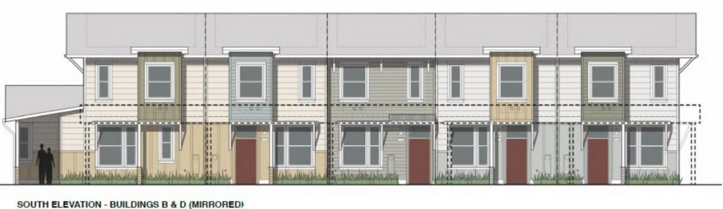 Townhomes Proposed At 101 South Jackson Avenue In San Jose