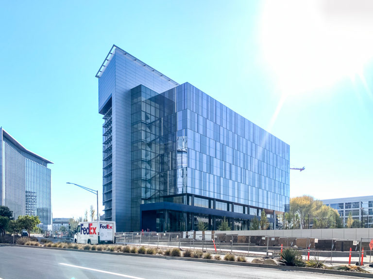 Curtainwall Installed on 751 Gateway Boulevard in South San Francisco San Francisco YIMBY