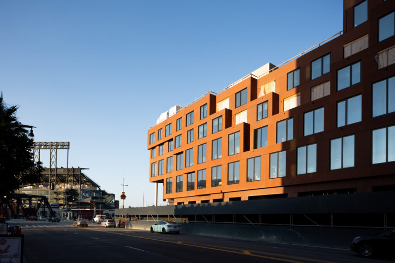 Facade Installation Tops Out for Three Towers at Mission Rock, San