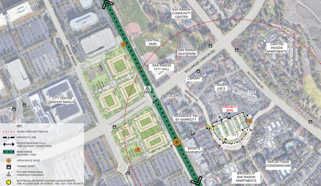 Roundhouse San Ramon Map Downsized Plans Progress for The Residences at Marketplace, San Ramon ...
