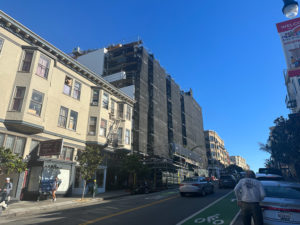 1580 Pacific Avenue from along Polk Street, image by Andrew Campbell Nelson