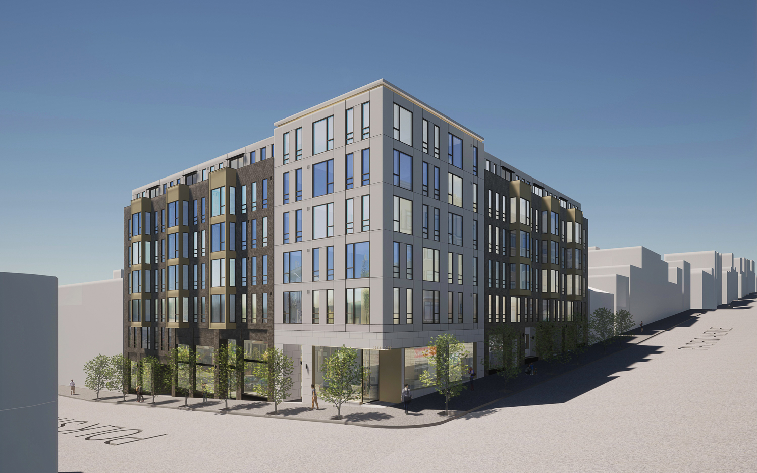 1580 Pacific Avenue, rendering by rg-architecture