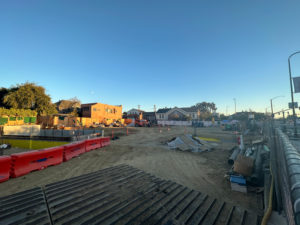 2001 Ashby Avenue construction site, image by Andrew Campbell Nelson