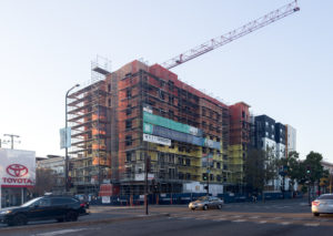 2370 Shattuck Avenue viewed from Channing Way, image by author