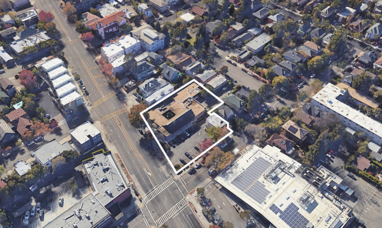 3030 Telegraph Avenue, image via Google Satellite
